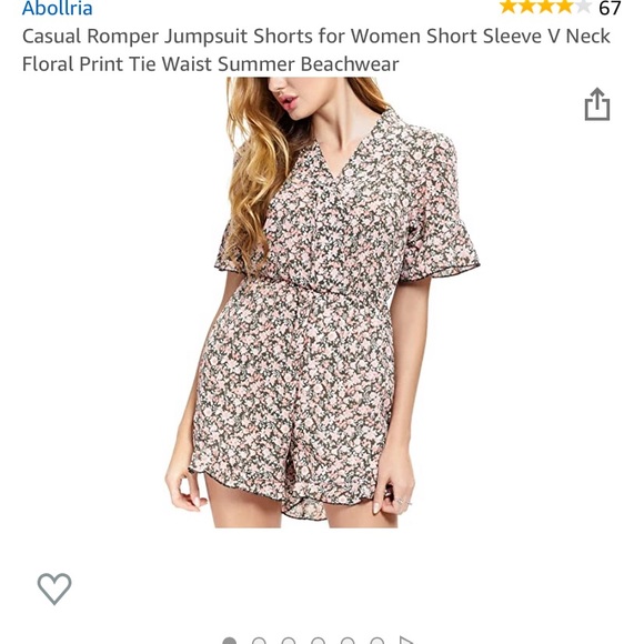 Floral romper - Picture 1 of 6